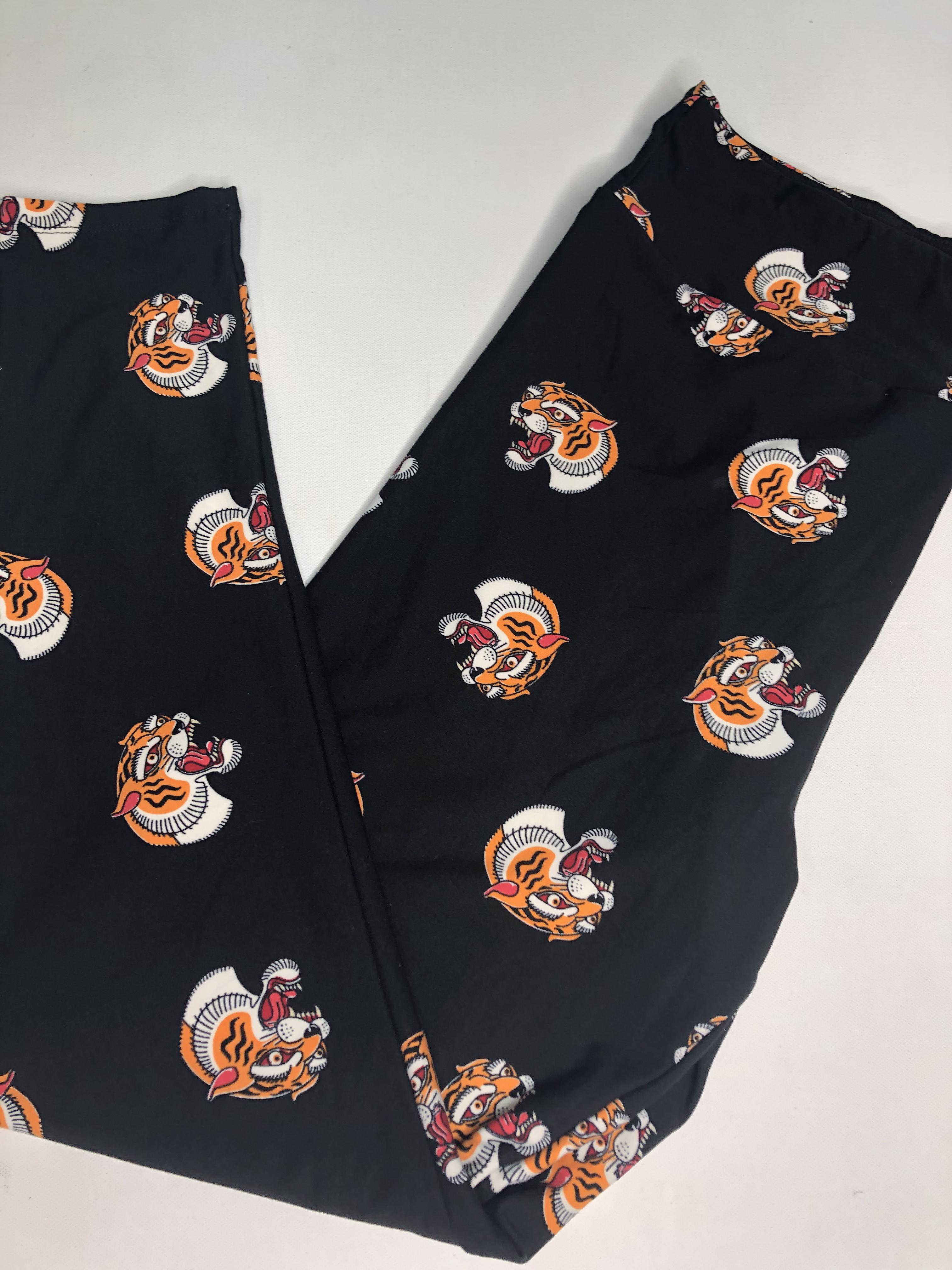 NEW LuLaRoe Tigger Leggings Size TC2