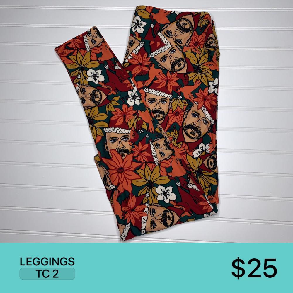 Christmas lularoe leggings tc best sale