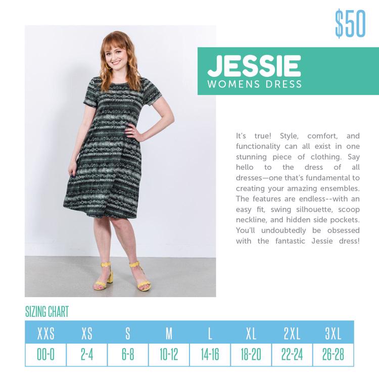 Jessie on sale lularoe cost