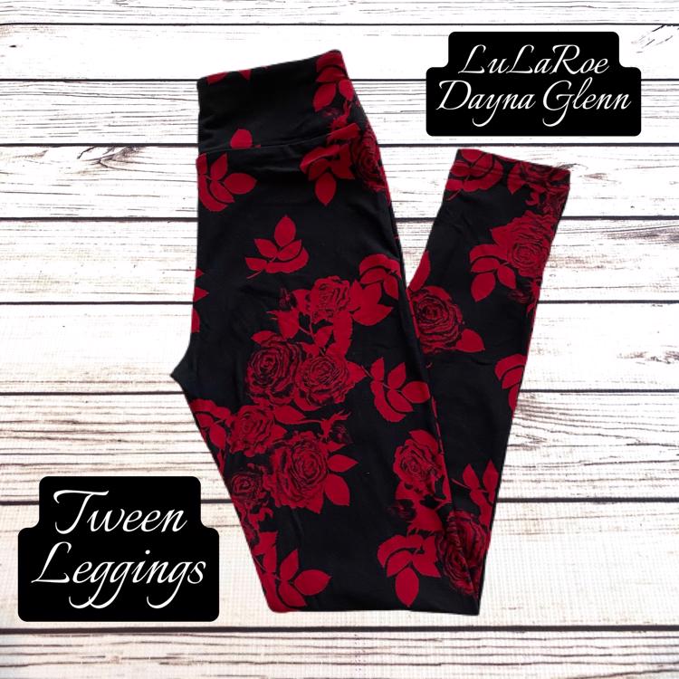 LuLaRoe, Pants & Jumpsuits, Tc2 Lularoe Graffiti Leggings Valentines  Collection