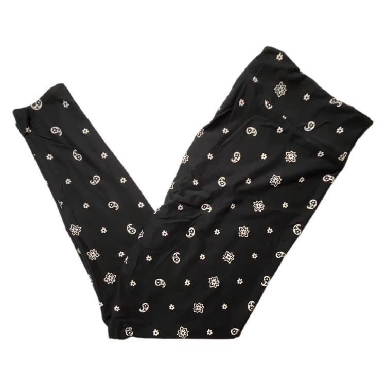 Black and white shop polka dot leggings lularoe