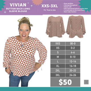 LuLaRoe Sizing Chart Banner