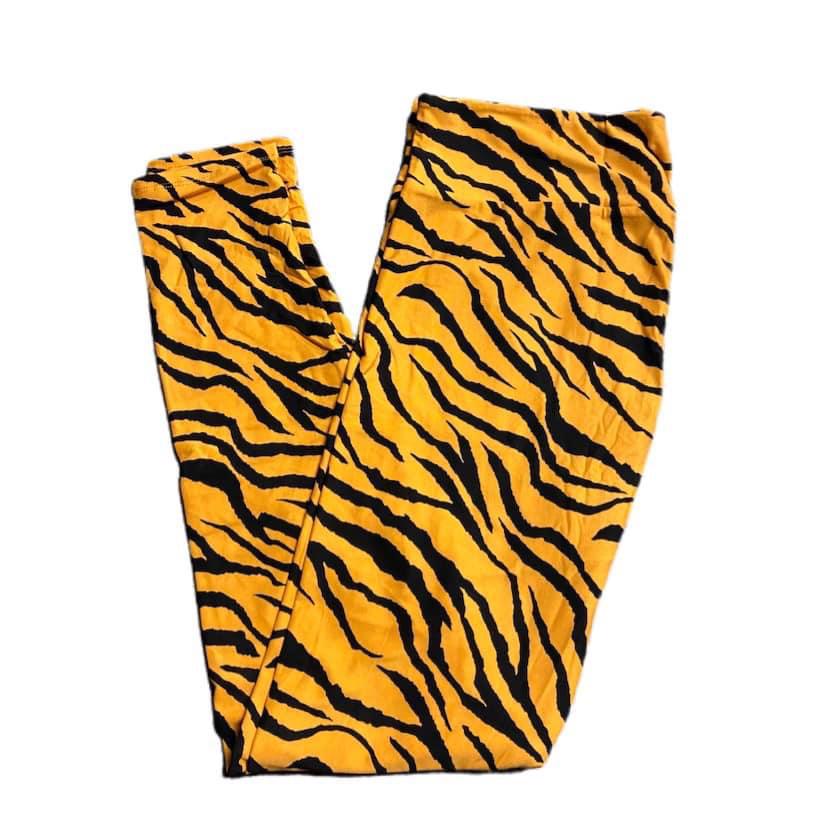 Tiger leggings clearance lularoe