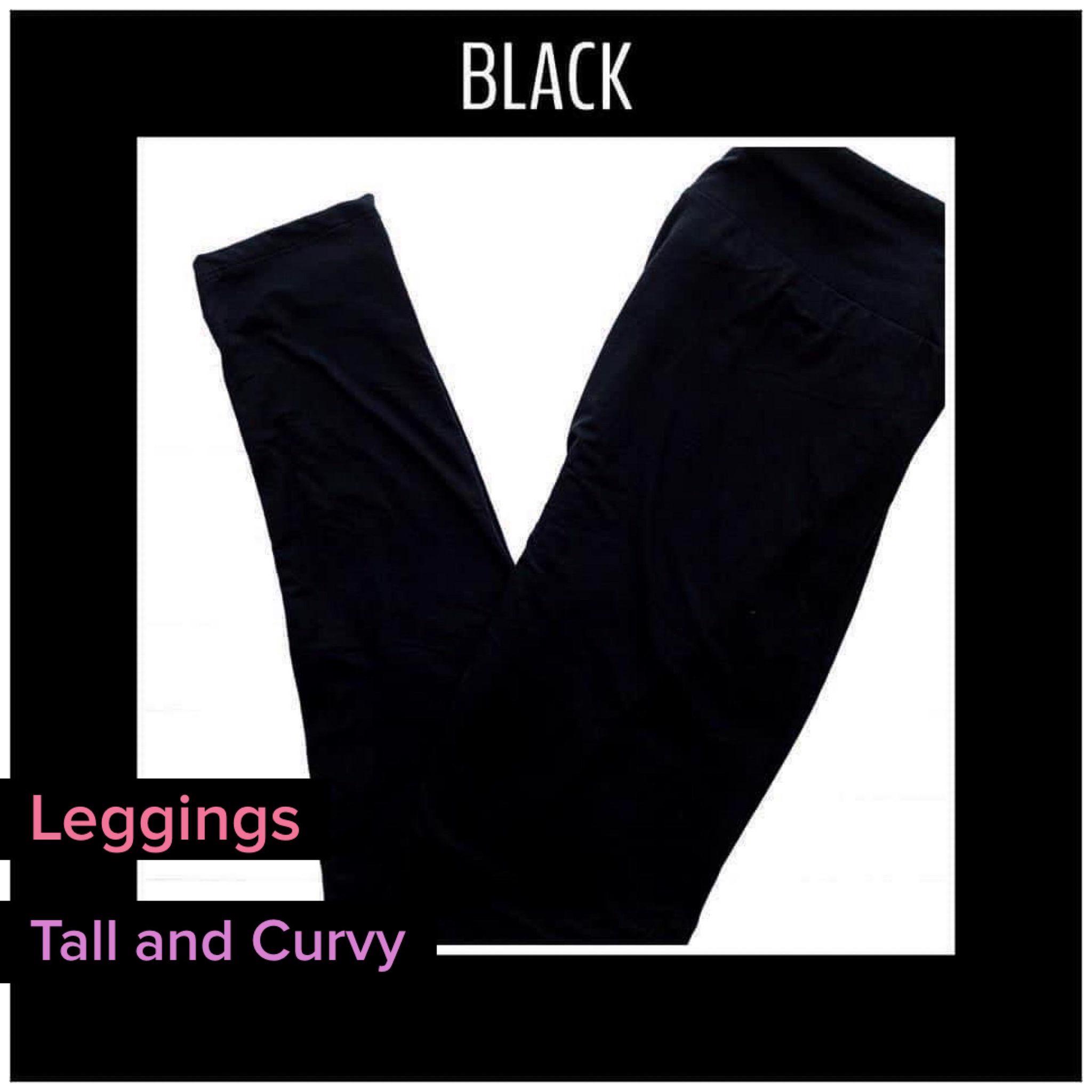 Black Tween LuLaRoe Leggings