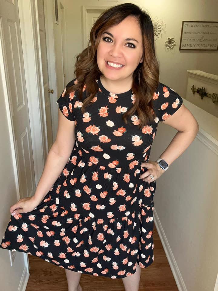 Lularoe polka dot store dress