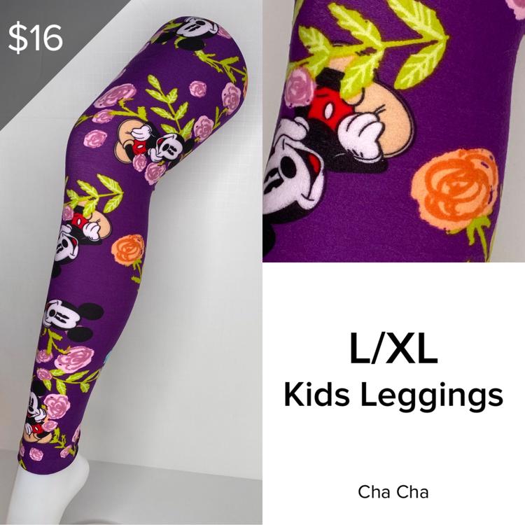 LuLaRoe, Bottoms, Nwt Disney Mickey Leggings Lularoe Tween