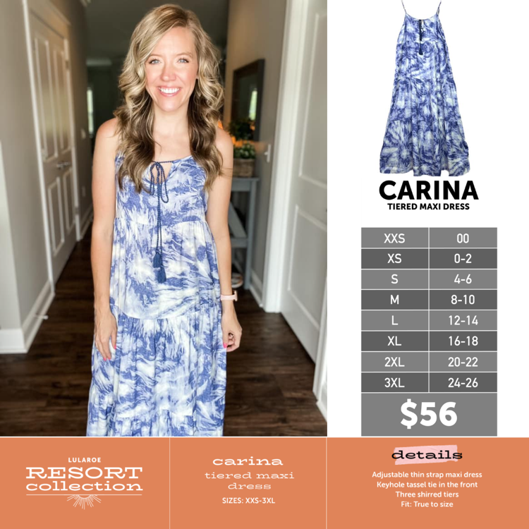 Lularoe caroline sizing best sale