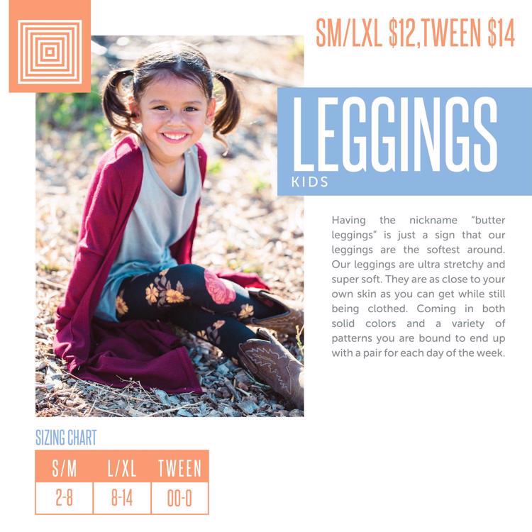 Lularoe tween sizing best sale