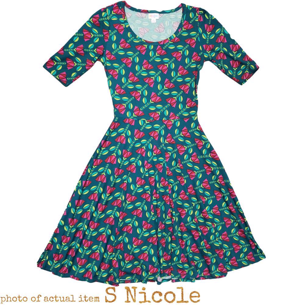 LuLaRoe, Dresses, Beautiful Floral Lularoe Nicole Dress