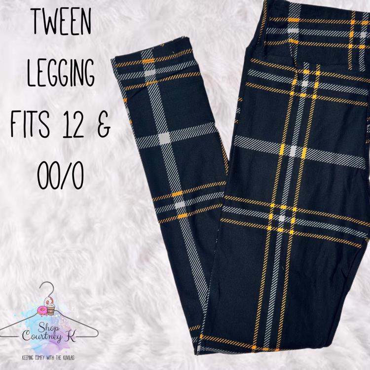  Lularoe Solid Leggings (Tween) Fits Pants Size 00-0