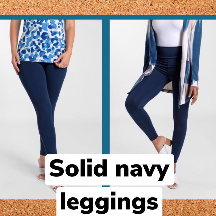 Navy shop lularoe leggings