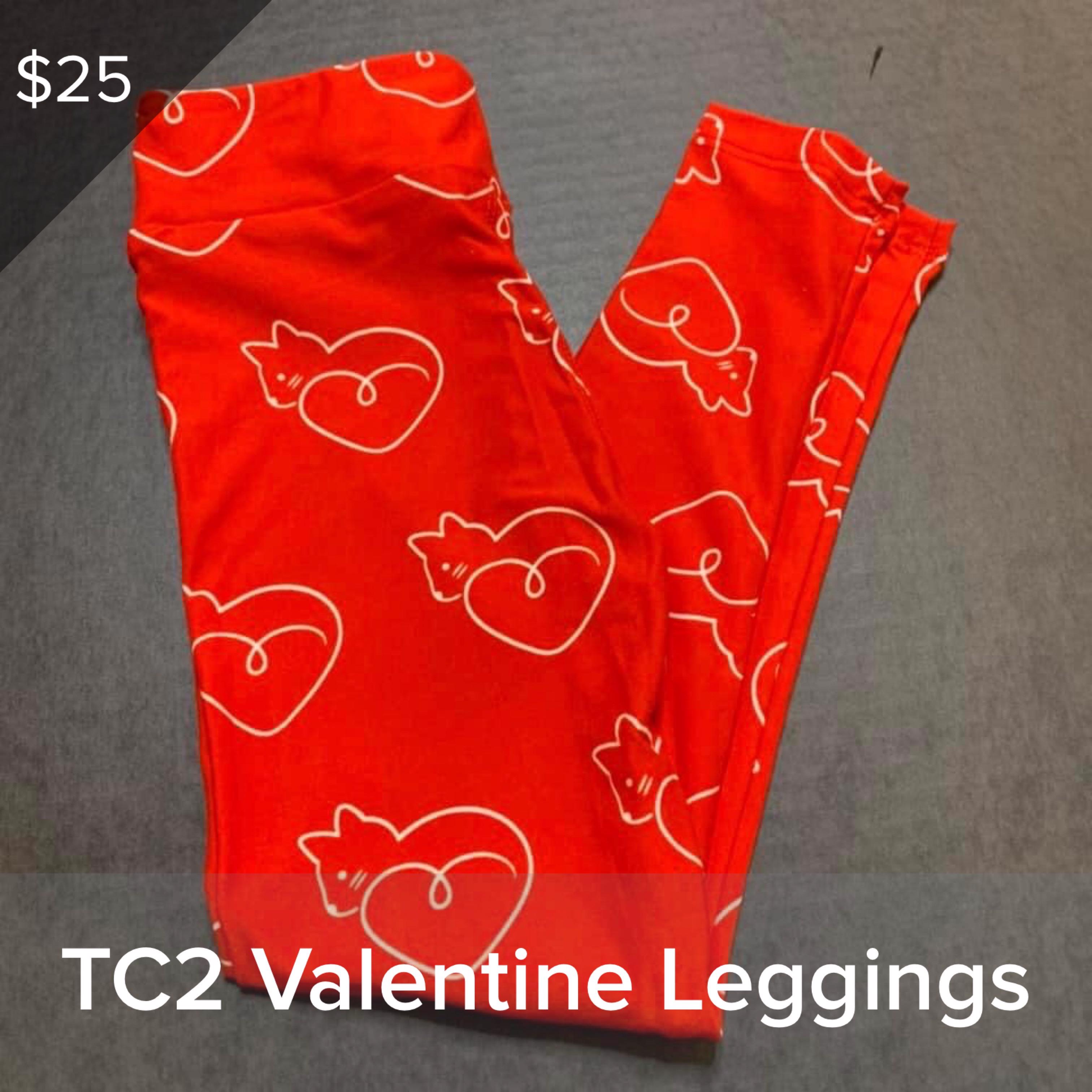 Valentine's Day Leggings