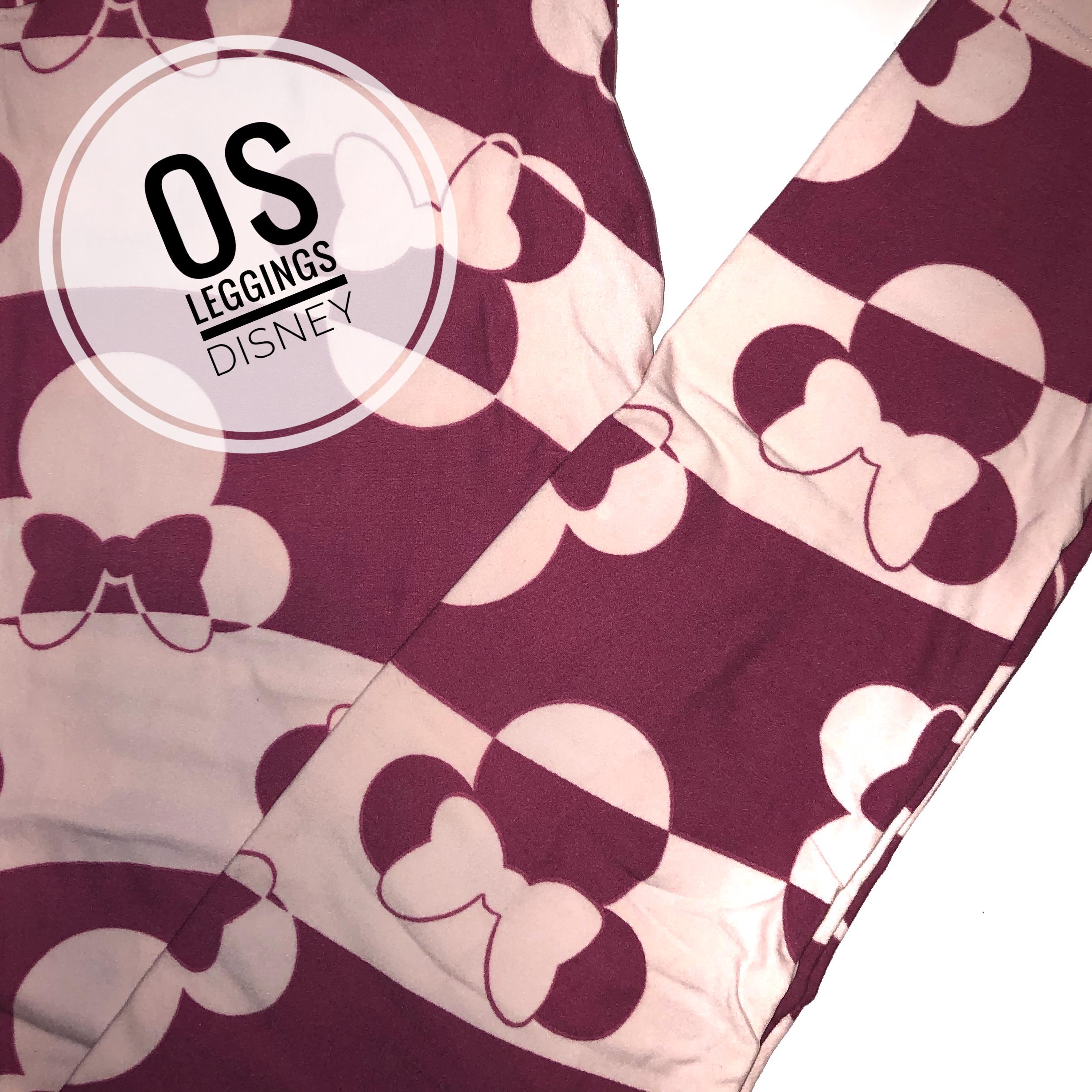 OS Lularoe Leggings  Minnie mouse leggings, Lularoe leggings