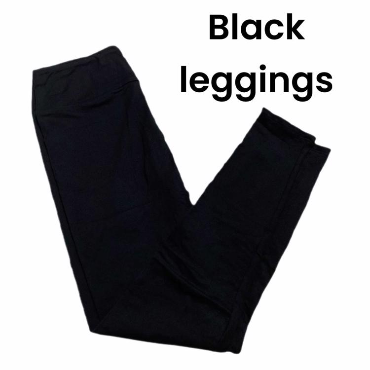 TC SOLID BLACK LULAROE LEGGINGS!  Lularoe leggings, Leggings are