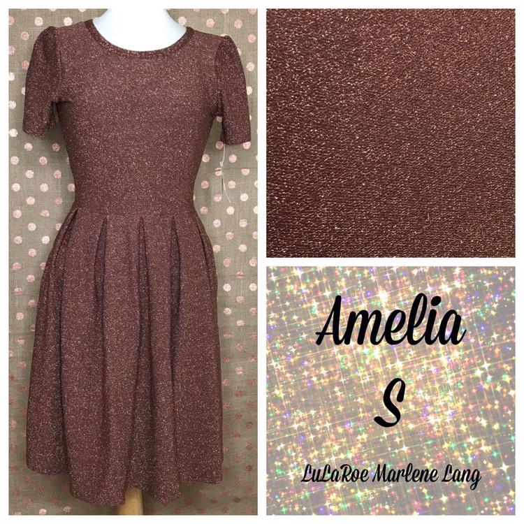 LuLaRoe, Dresses, Lularoe Amelia Dress S