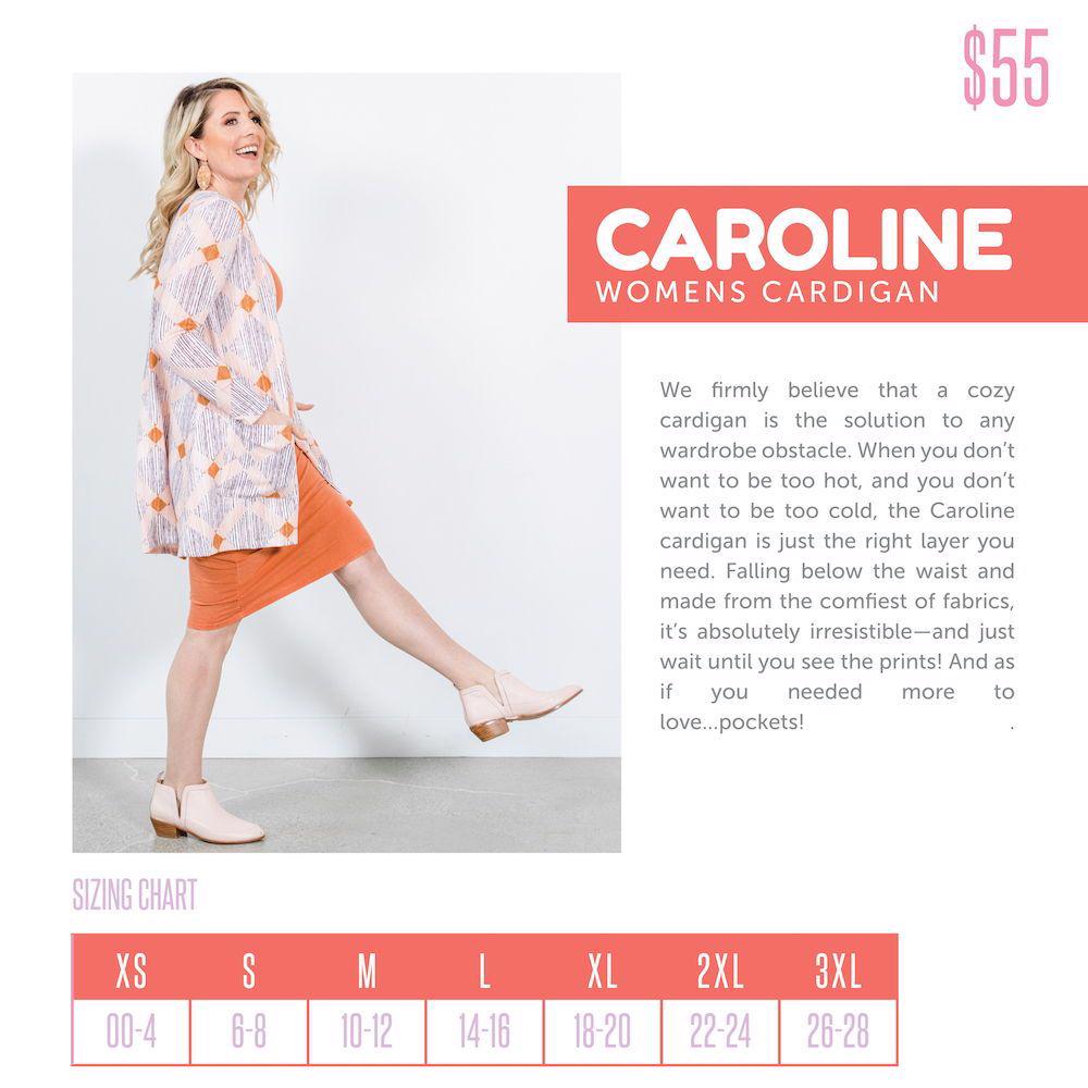 Caroline shop cardigan lularoe